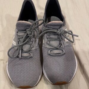 New Balance Charcoal Lace-Up Sneakers